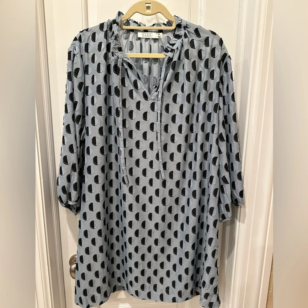 Masai Tunic Blouse EUC - Picture 2 of 5